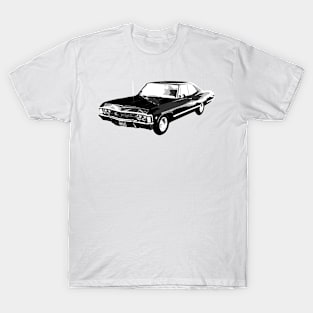 1967 Chevrolet Impala Black T-Shirt